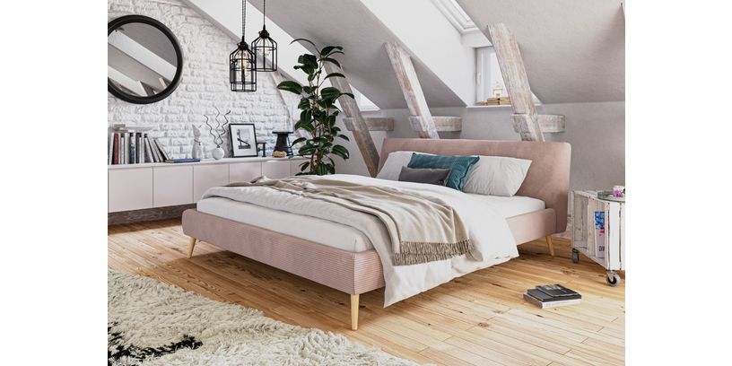 Ledikant Kalua Cord Rose