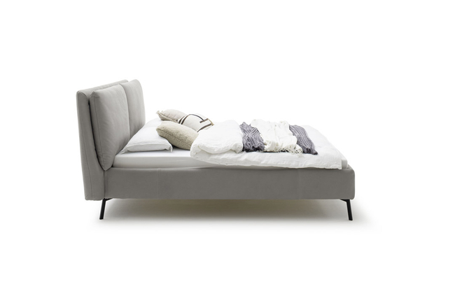 Ledikant Fano Leder/Stof