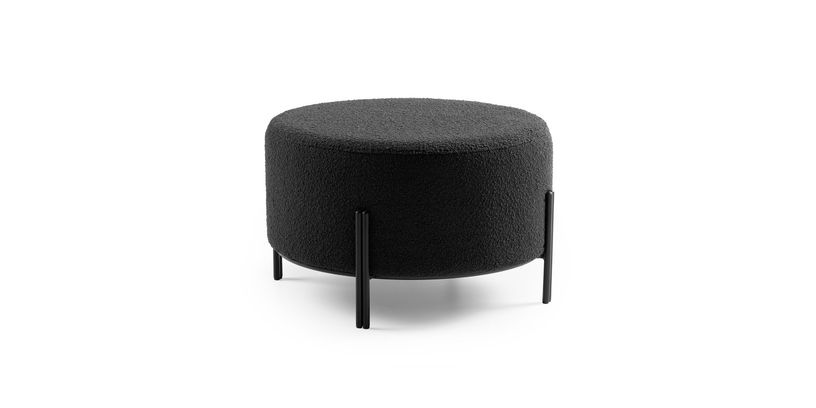 Feelings Poef Iris Black