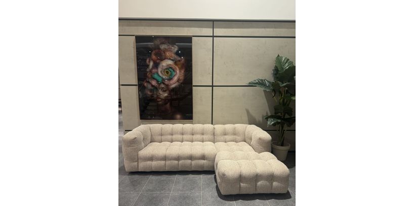 (Showroommodel) Feelings Hoekbank Nuvola Gold 