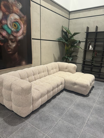 (Showroommodel) Feelings Hoekbank Nuvola Gold 