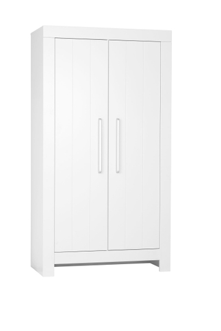 Linnenkast Guus 2-deurs Wit