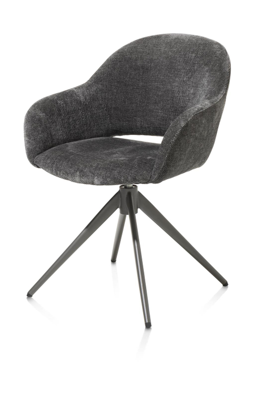 Xooon Armstoel Finn Antraciet