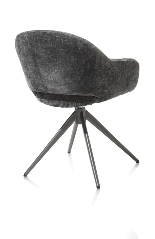 Xooon Armstoel Finn Antraciet