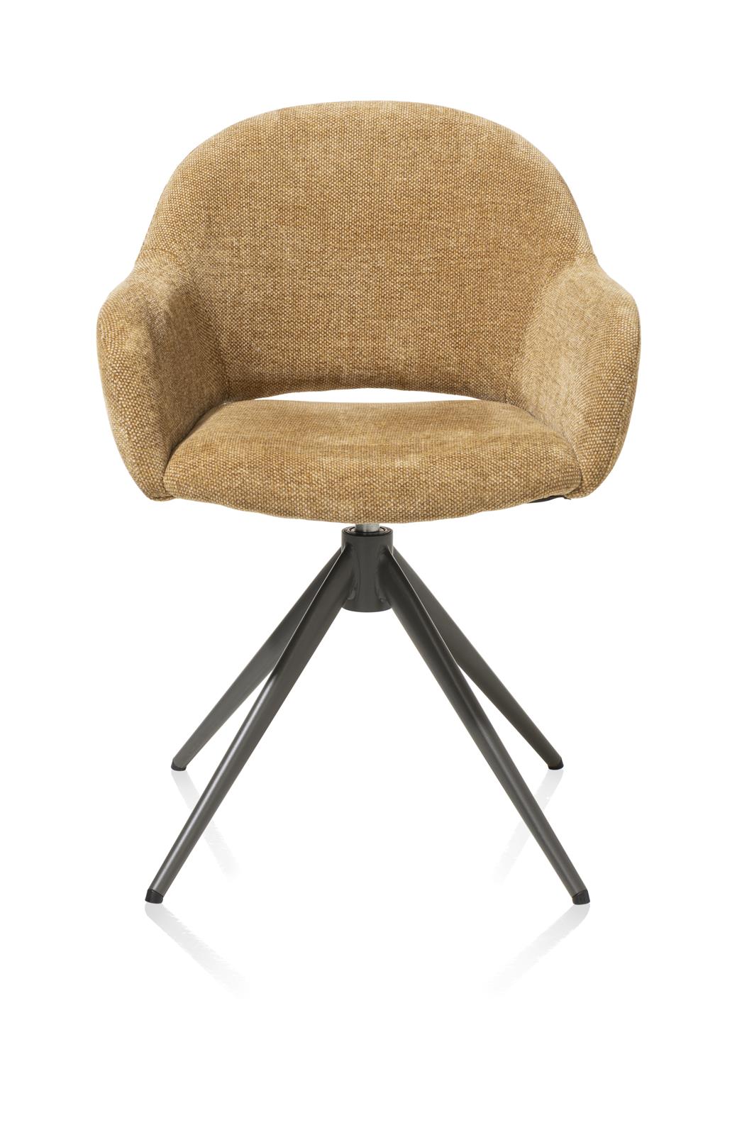 Xooon Armstoel Finn Okergeel