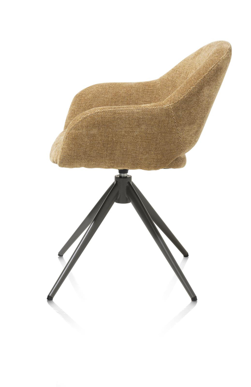 Xooon Armstoel Finn Okergeel