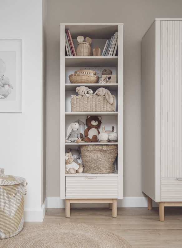 Boekenkast Mees Champagne