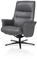 Henders & Hazel Fauteuil Lotis Met Poef Antraciet