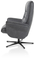 Henders & Hazel Fauteuil Lotis Met Poef Antraciet