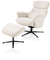 Henders & Hazel Relaxfauteuil Lazaro Met Poef