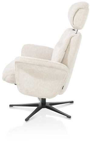 Henders & Hazel Relaxfauteuil Lazaro Met Poef
