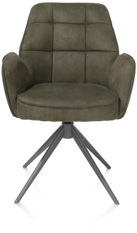 Henders & Hazel Armstoel Bell Mosgroen