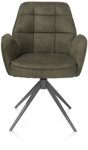 Henders & Hazel Armstoel Bell Mosgroen