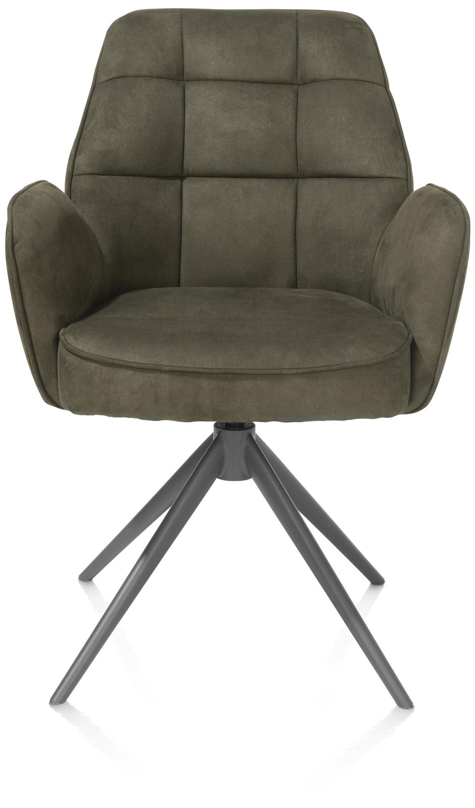 Henders & Hazel Armstoel Bell Mosgroen