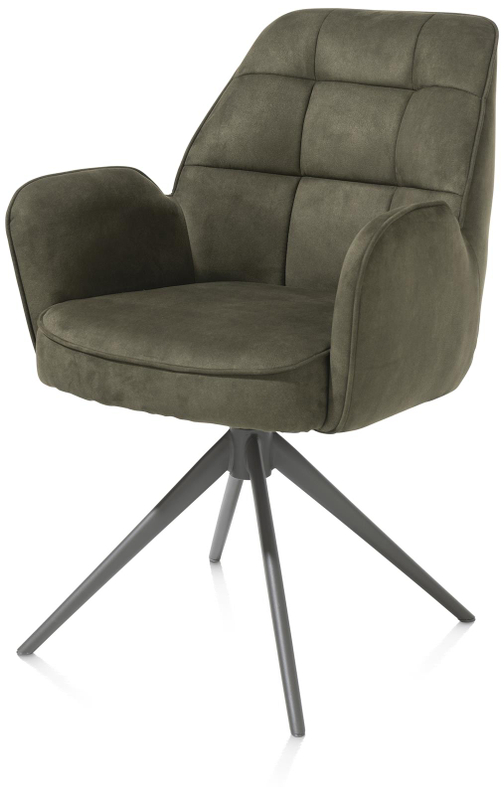 Henders & Hazel Armstoel Bell Mosgroen