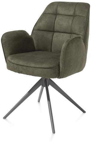 Henders & Hazel Armstoel Bell Mosgroen