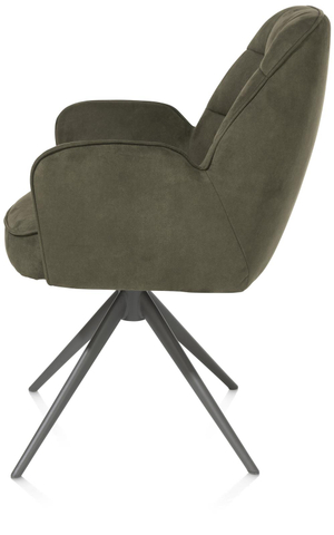 Henders & Hazel Armstoel Bell Mosgroen