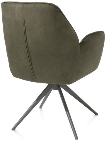 Henders & Hazel Armstoel Bell Mosgroen