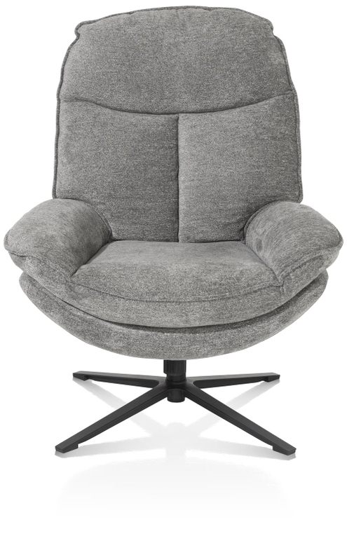 Henders & Hazel Fauteuil Florence Grijs Met Poef