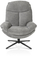 Henders & Hazel Fauteuil Florence Grijs Met Poef