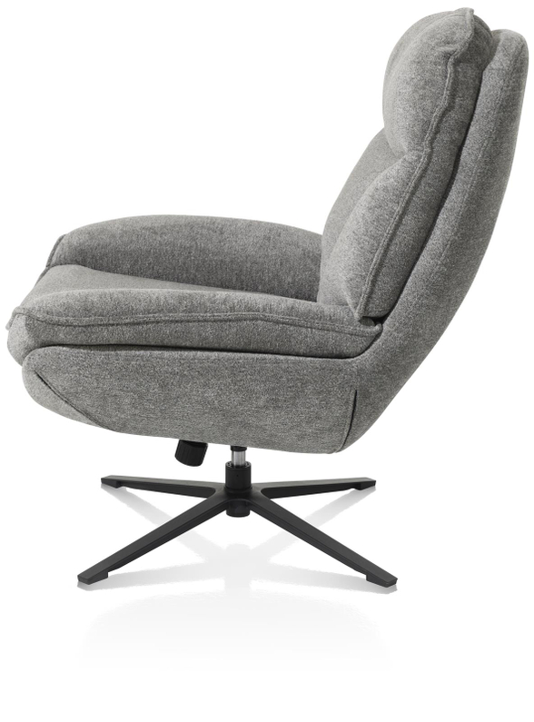 Henders & Hazel Fauteuil Florence Grijs Met Poef