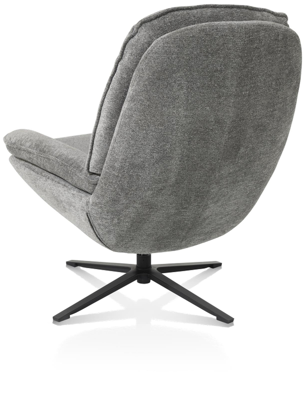 Henders & Hazel Fauteuil Florence Grijs Met Poef