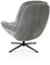 Henders & Hazel Fauteuil Florence Grijs Met Poef