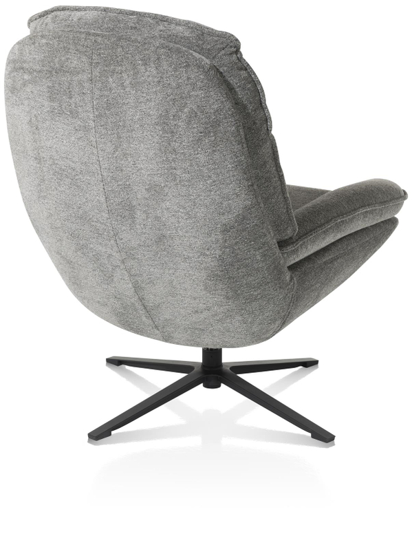 Henders & Hazel Fauteuil Florence Grijs Met Poef