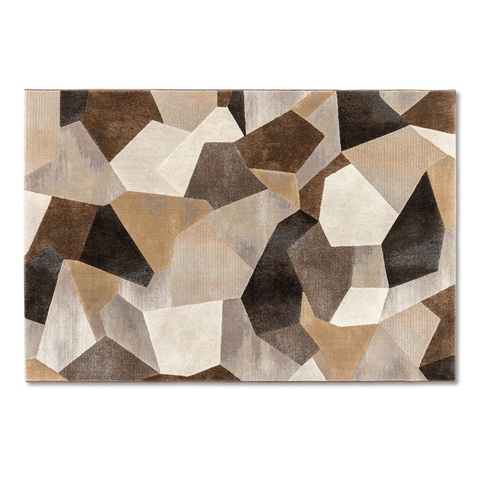 Feelings Vloerkleed Charlotte Bruin/Zwart