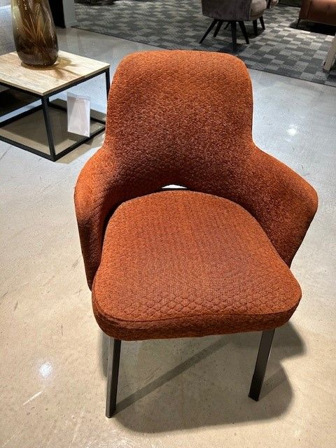 (Showroommodel) Armstoel Shaggie Roest Set/4