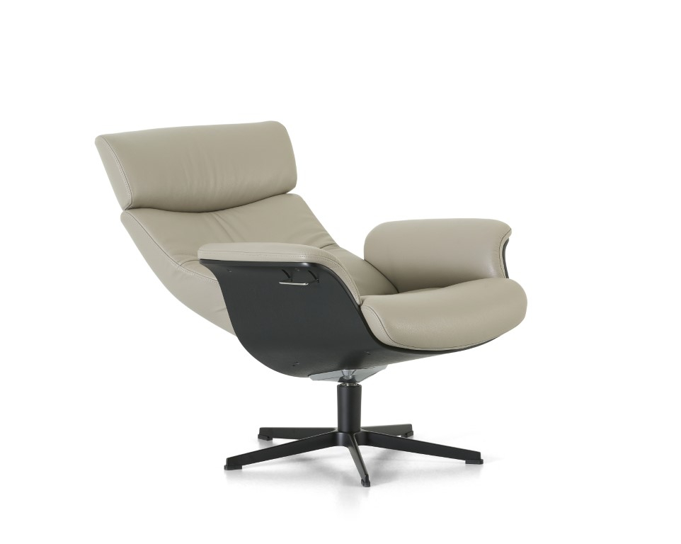 Montel Relaxfauteuil Luxor Cement