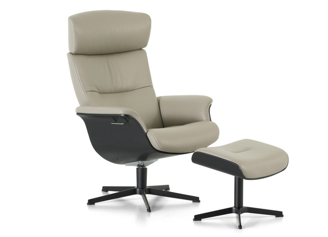 Montel Relaxfauteuil Luxor Cement