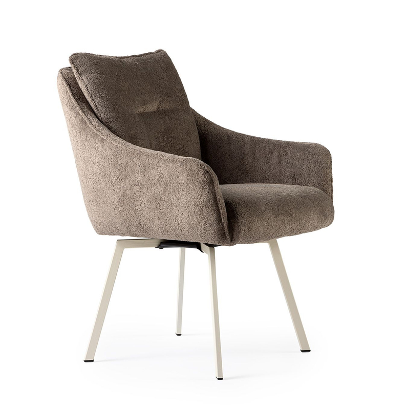 Feelings Armstoel Sven Taupe Draaibaar