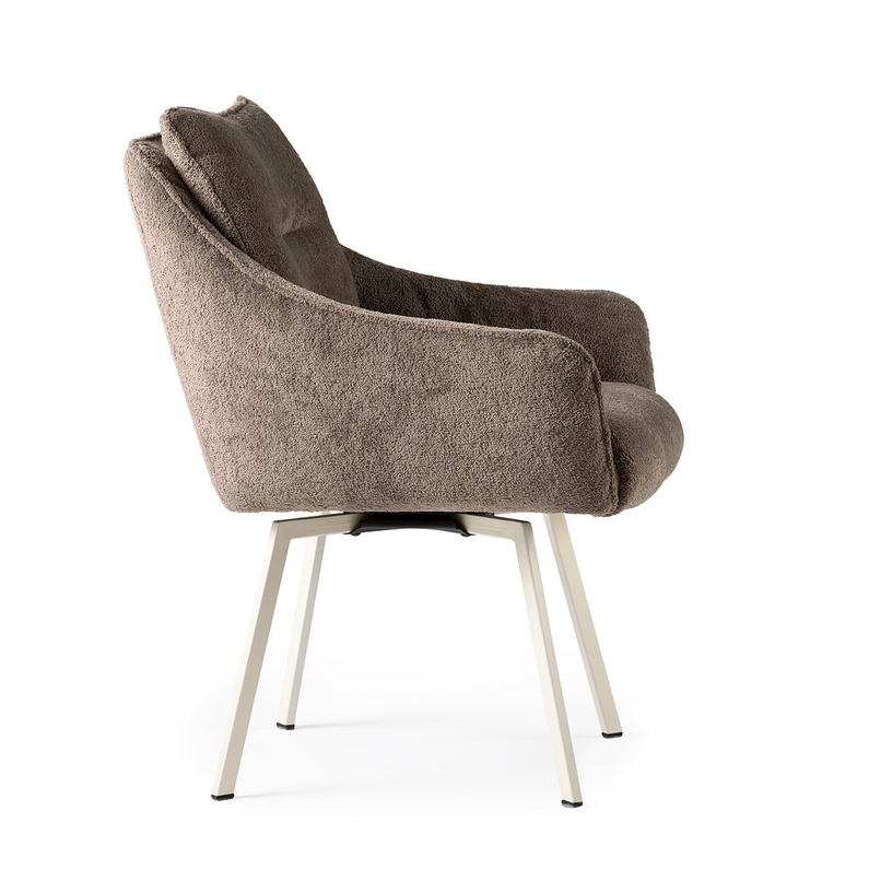 Feelings Armstoel Sven Taupe Draaibaar