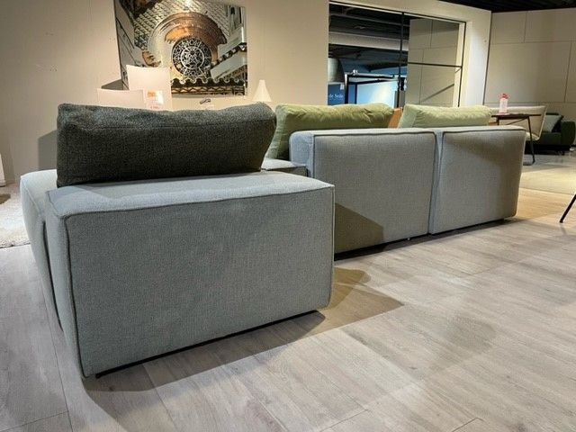 (Showmodel) Studio Mik Hoekbank Loki Ecru+kussens