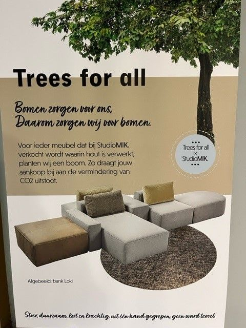 (Showmodel) Studio Mik Hoekbank Loki Ecru+kussens