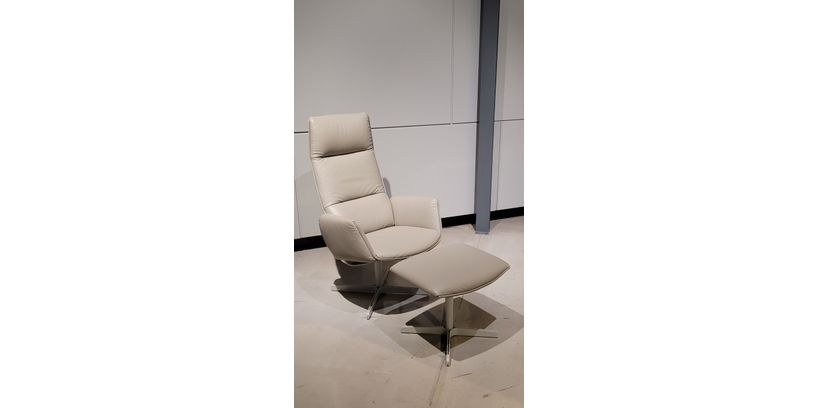 (Showmodel) De Sede Relaxfauteuil DS-344 + Hocker