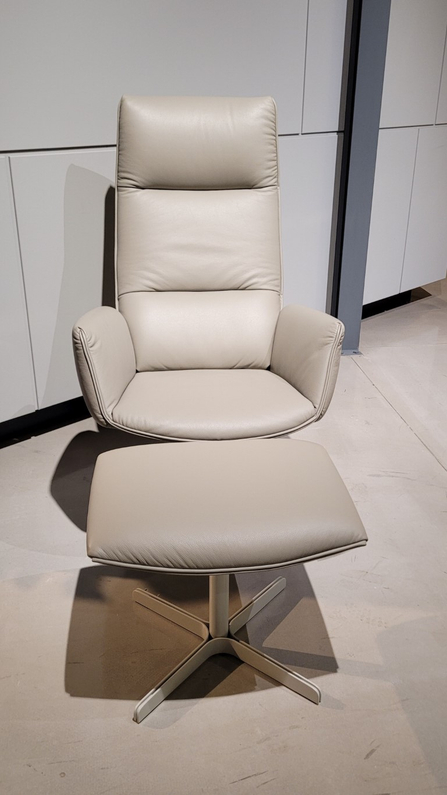 (Showmodel) De Sede Relaxfauteuil DS-344 + Hocker