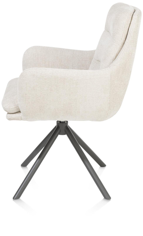 Henders & Hazel Armstoel Mia Creme