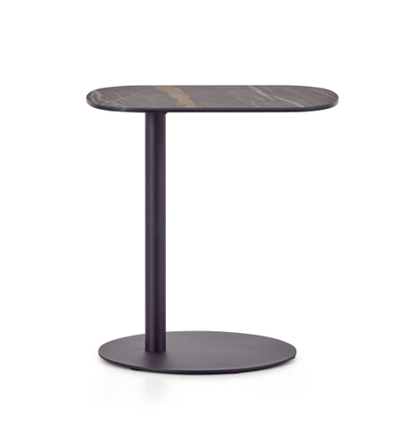 Montel Bijzettafel Oval Noir