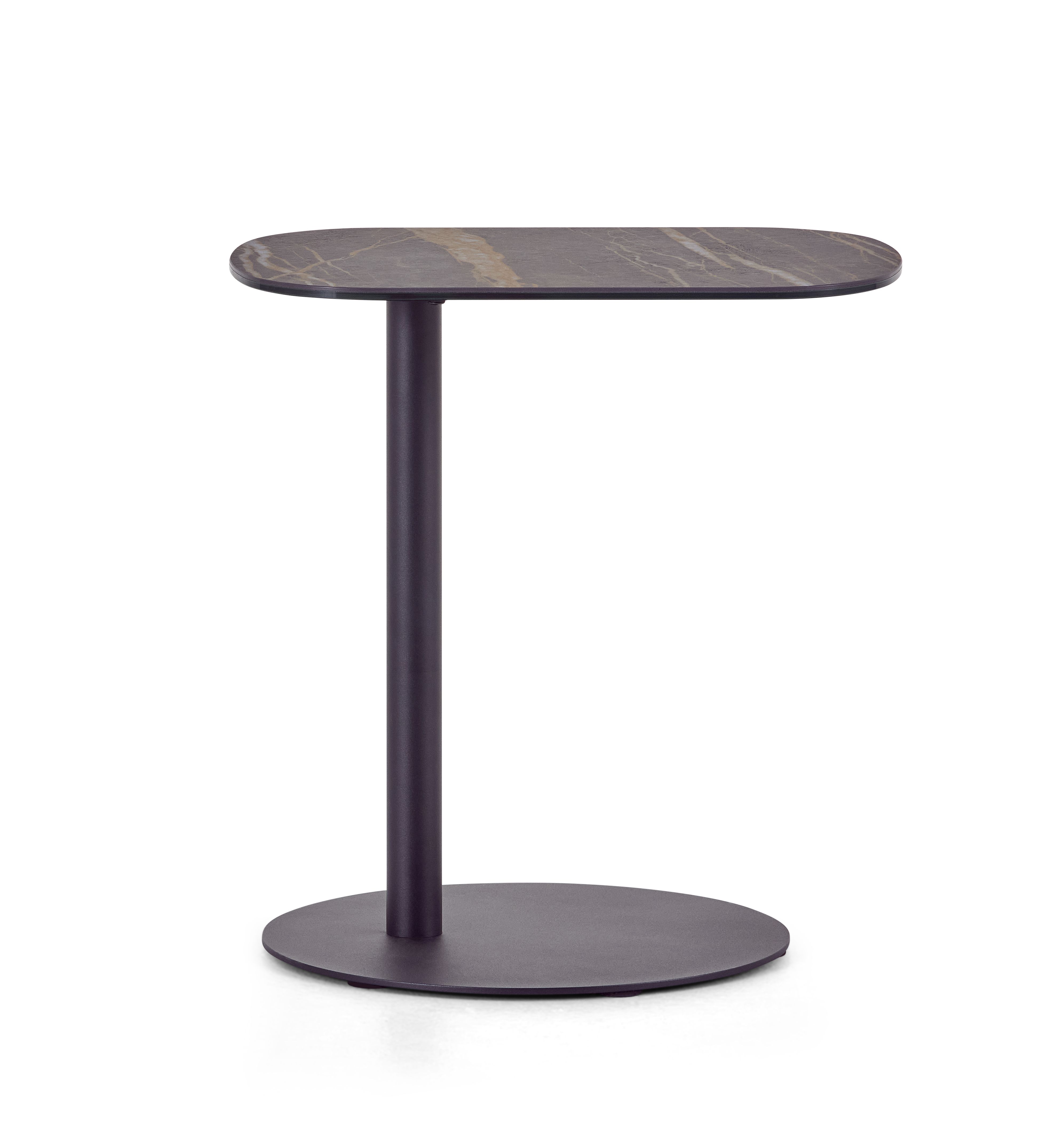 Montel Bijzettafel Oval Noir