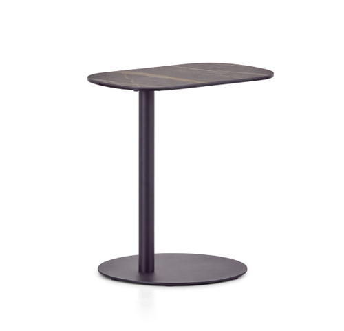 Montel Bijzettafel Oval Noir