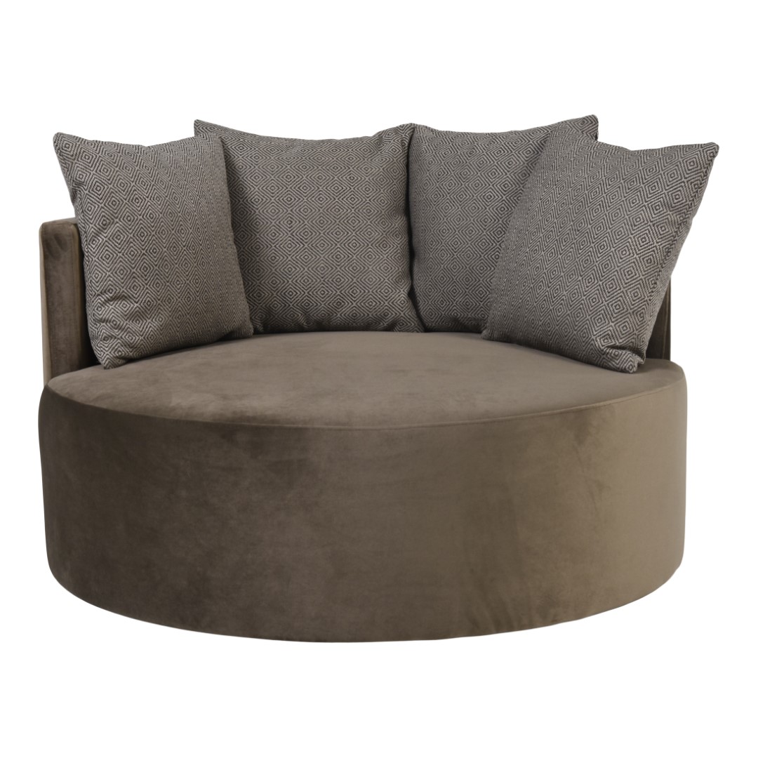 Loveseat Calcedoon Taupe
