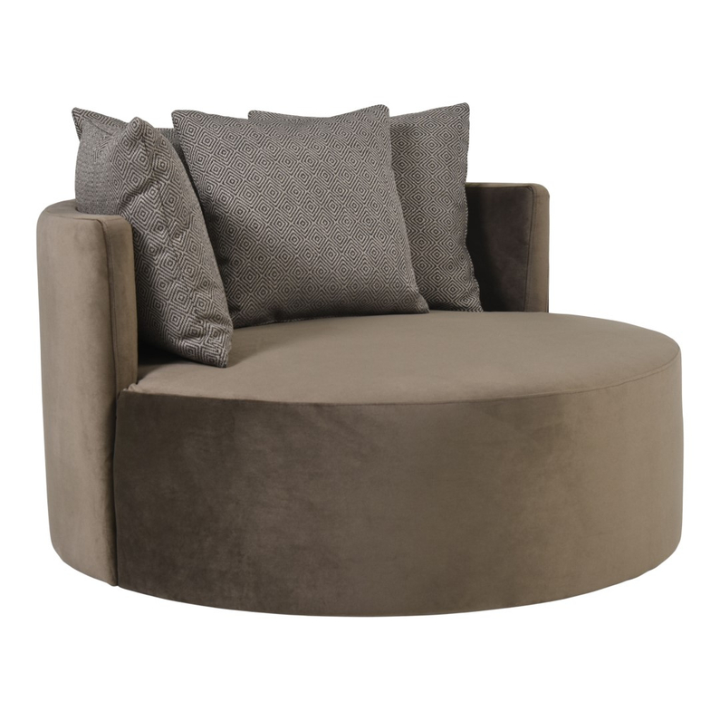Loveseat Calcedoon Taupe