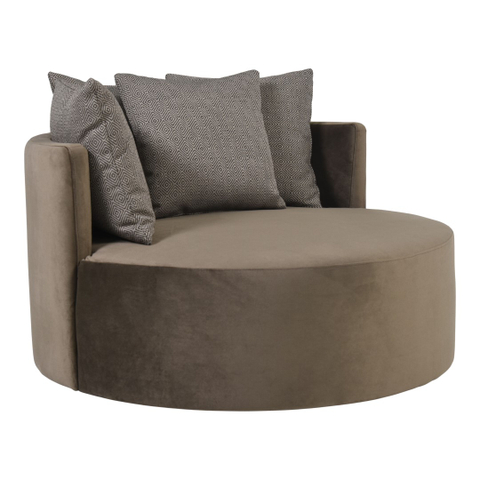 Loveseat Calcedoon Taupe