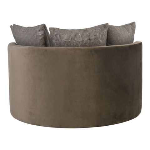 Loveseat Calcedoon Taupe
