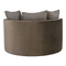 Loveseat Calcedoon Taupe