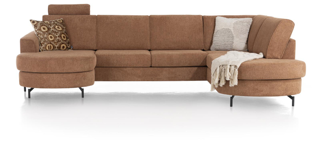 Henders & Hazel Hoekbank Alcona Koper