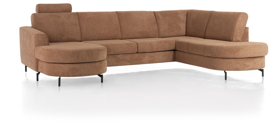 Henders & Hazel Hoekbank Alcona Koper