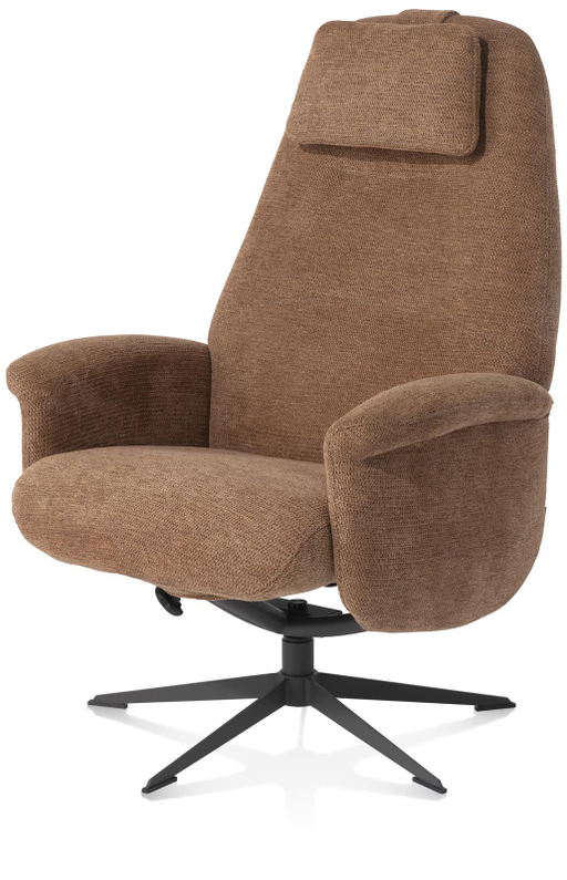 Xooon Relaxfauteuil Tonale Koper Incl. Poef